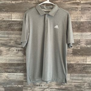 Adidas Golf Grey Short Sleeve